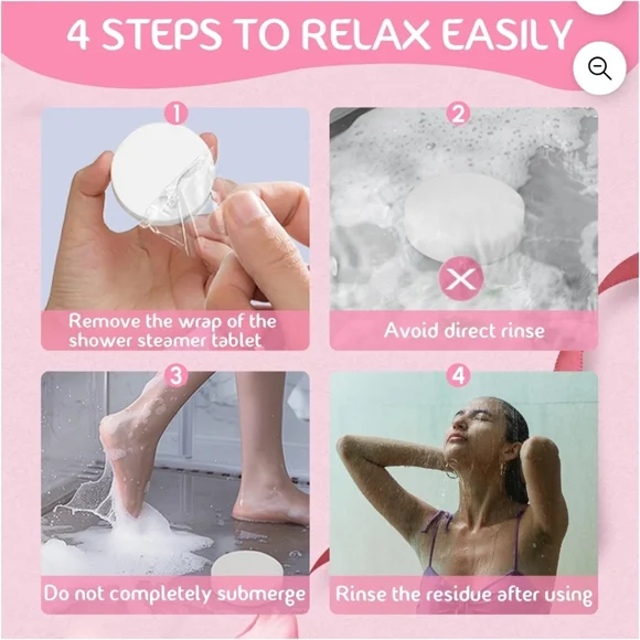 OrientLeaf Shower Steamers Gift Set - Picture 3 of 8